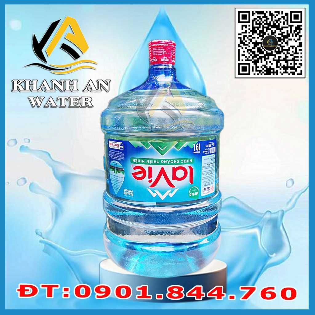 Đổi nước khoáng LaVie 19L chính hãng tại Gò Vấp - Khánh An Water