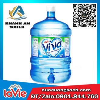 Nước uống đóng bình Lavie Viva 18,5lit chính hãng giao nhanh tại Gò Vấp