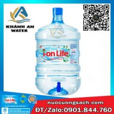 Nước Ion Life Bình Vòi 19L Giao Nhanh 2h Gò Vấp - Khánh An Water