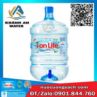 Nước Ion Life Bình Vòi 19L Giao Nhanh 2h Gò Vấp - Khánh An Water