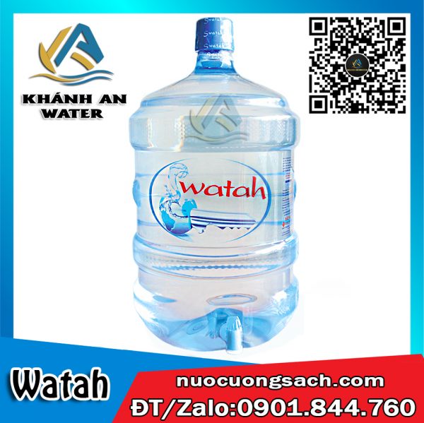 Nước tinh khiết Watah 20L giao nhanh Gò Vấp - Khánh An Water.